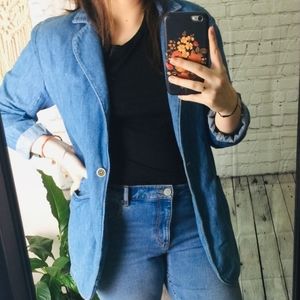 Vintage Denim Blazer